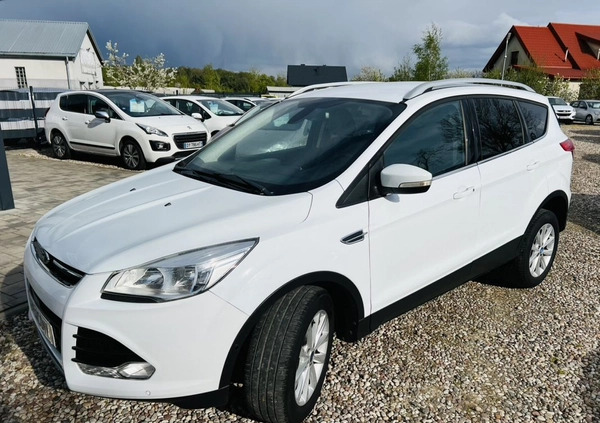 Ford Kuga cena 47800 przebieg: 169700, rok produkcji 2015 z Ostrołęka małe 562